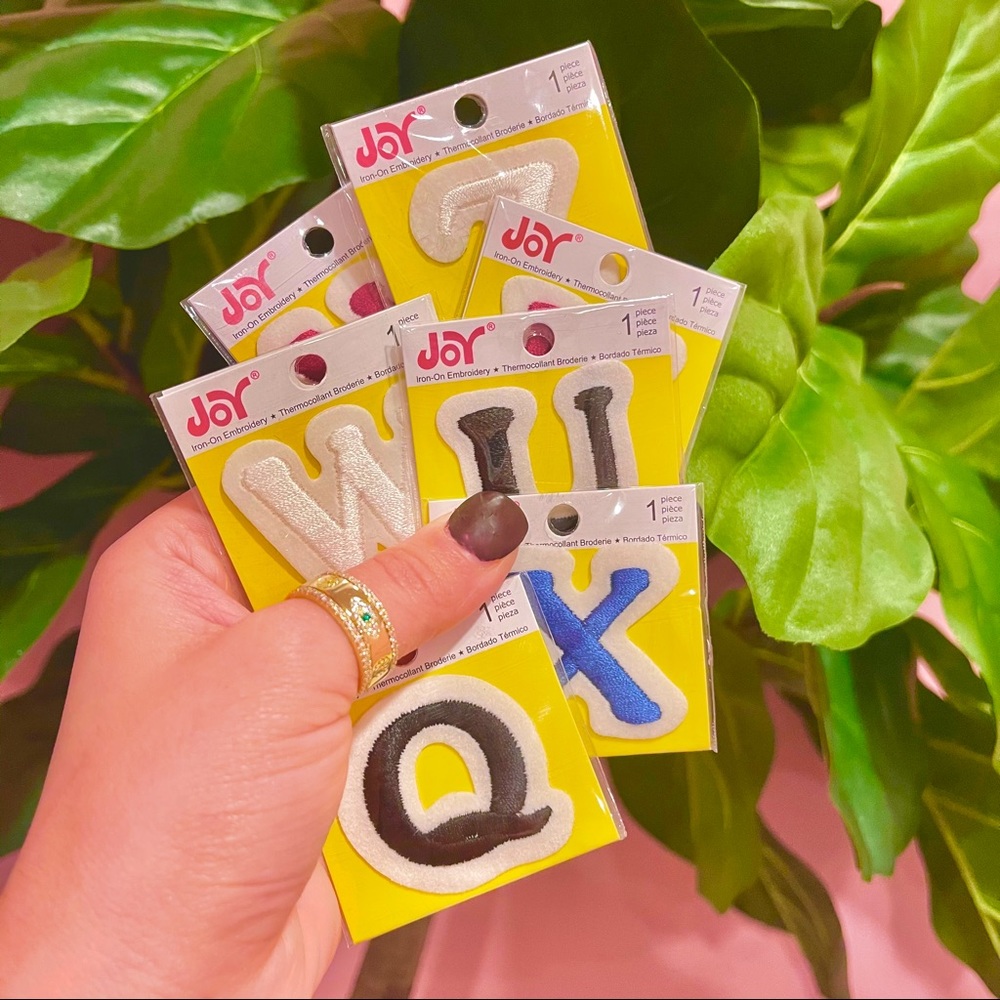 Iron-on Embroidery Patches (10)